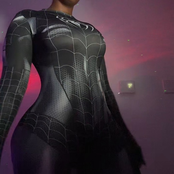 Miss Spider-Man Cosplay Costume Jumpsuit - M - Picture 4 of 6